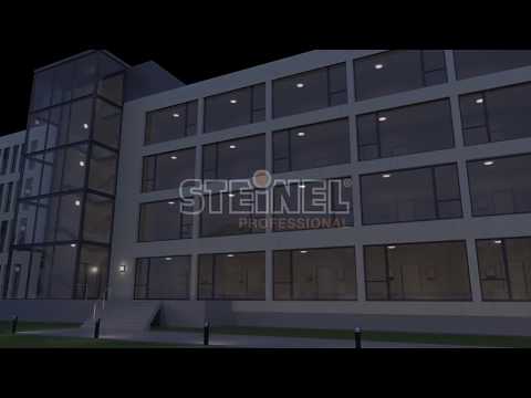 Video Plafoniera RS PRO LED S2 cu senzor de miscare inalta frecventa,28 W,lumina rece,anti shock,IP65,