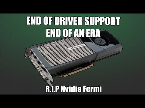 It's Over - R.I.P Nvidia Fermi Graphics Cards Support