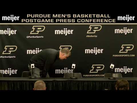 Purdue Men’s Basketball Postgame Press Conference | March 5, 2023