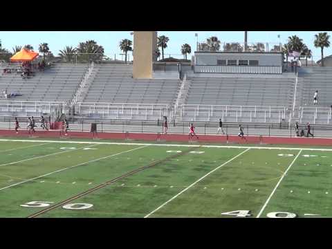 T Smith & D Walker - FSB 400m at Sunset Prelims   5-2-14
