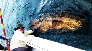 BIG MAN CATCHES BIG FISH