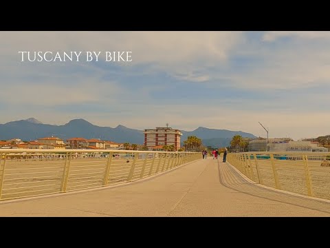 Relaxing Bike Ride in Tuscany Coast🌊 Ciclabile Lido di Camaiore