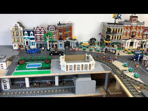 Bau einer Lego Stadt Teil 79. - Der Stadtpark [1]