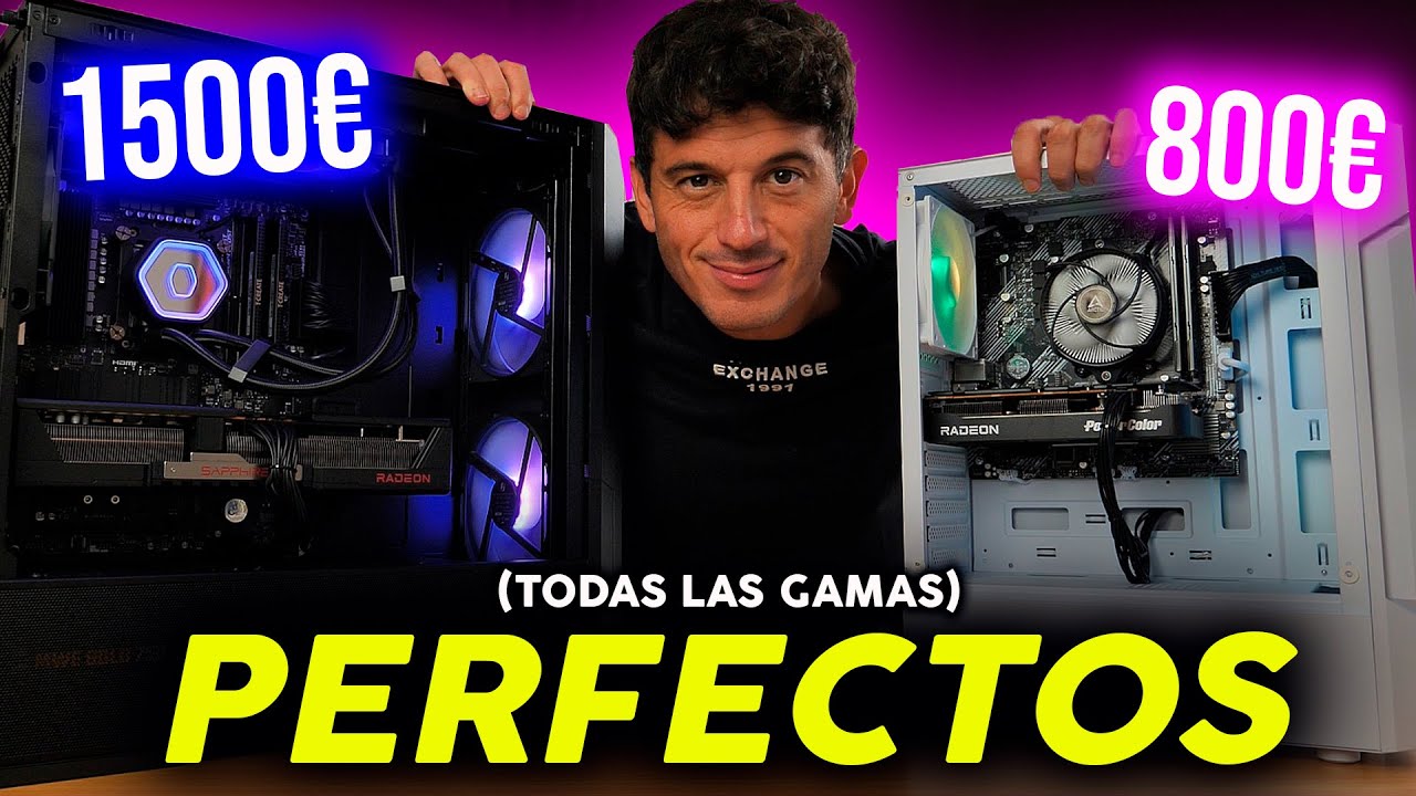 ¡+ FPS!🔥Mejor PC Gamer Calidad-Precio por Presupuesto (Baja, Media y Alta) - Black Friday 2025
