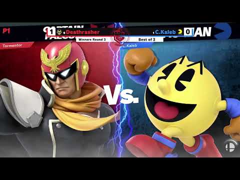 Deathrasher (Captain Falcon) vs. C.Kaleb (Pac-Man) | Spring 2022 Epic LAN #3 | Winners Quarter-Final