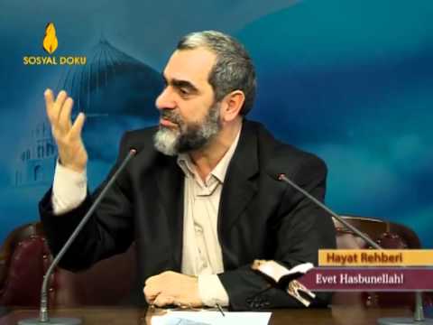 İçimiz daraldıkça, ruhumuz bunaldıkça imanımıza güç katar Hasbunellah - Nureddin Yıldız