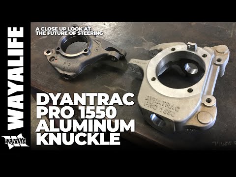 Jeep Wrangler Dynatrac PRO 1550 Steering Knuckle for an XD60 Front Axle - A Close-Up Look