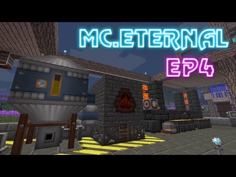 MC Eternal EP 4 - Immersive Engineering Coke Oven Coal Coke and Creosote Oil Fluid Storage Tips!