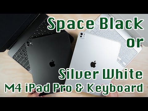 Space Black vs Silver White iPad Pro and Magic Keyboard | Which One Do You Prefer?