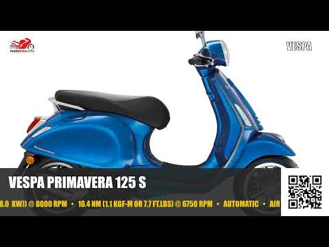 Vespa Primavera 125 S - Video 1