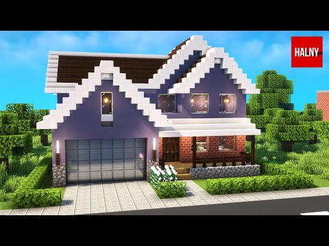 How to build a suburban house in Minecraft