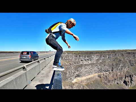 BASE Jumping With No Experience!
