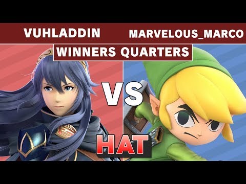 HAT 78 - Vuhladdin (Lucina) Vs. W8 | Marvelous_Marco (Toon Link) Winners Quarters - Smash Ultimate