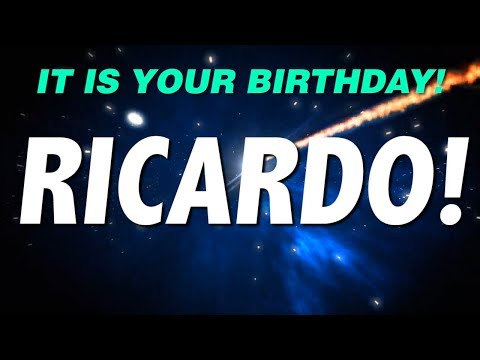 HAPPY BIRTHDAY RICARDO! This is your gift.