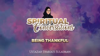 Download lagu Spiritual Conversations | Ustazah Syariati Sulaiman | Episode 1 mp3