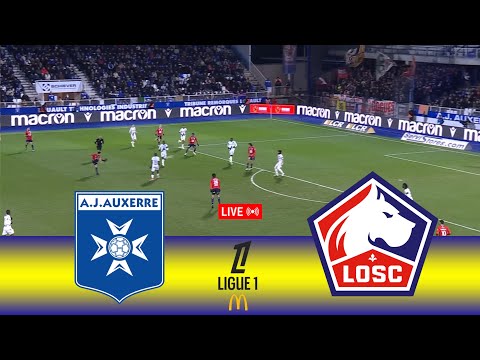 [LIVE] Auxerre VS Lille Ligue 1 League 25/26 Full Match And All Goal | highlights