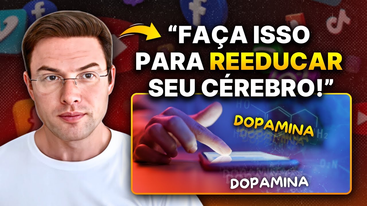 Como REEDUCAR Seu CÉREBRO e PARAR de Ser Refém da DOPAMINA! | Muzy Explica