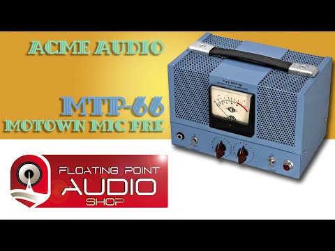 ACME Audio MTP-66 MOTOWN Mic Pre quick test