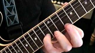 Quik Lik Guitar Lesson 3 with Larry McHugh -  "I'm Tore Down" cover -  D Major blues guitar licks