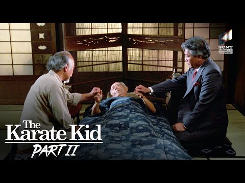 The Unfinished Business & Mr. Miyagi's Father Passes Away | The Karate Kid Part 2 (1986)