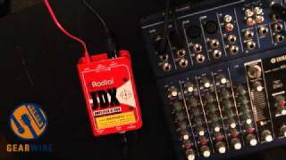 Video thumbnail for Radial JDX Amplifier DI Box Plays Mediator And Does It Well by gearwire