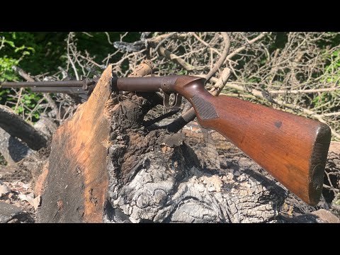 1920’s Antique BSA .22 Air Rifle, review and shooting test