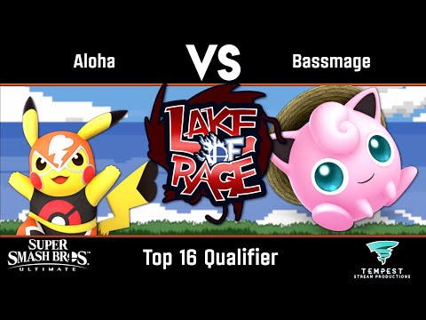 Aloha (Pikachu) VS Bassmage (Jigglypuff) - Top 16 Qualifier - The Lake of Rage