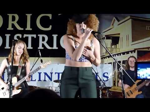 Samantha Fish and Cassie Taylor at Paxico Blues Festival