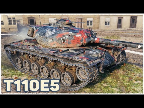 T110E5 • 3 Marks of Excellence • WoT Gameplay