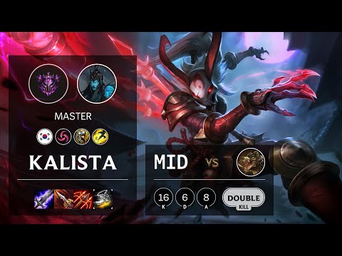 Kalista Mid vs Renekton - KR Master Patch 10.16