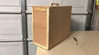 Built a Chicken Box Pet Carrier #diy #carrier #pets