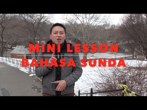 Mini Bahasa Sunda Lesson with Yuslan!