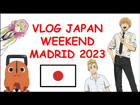 VLOG JAPAN WEEKEND MADRID 2023
