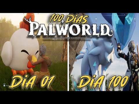 SOBREVIVI 100 DIAS ZERANDO O PALWORLD EM DUO - O FILME