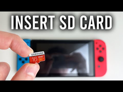 How To Insert SD Card Into Nintendo Switch - Full Guide