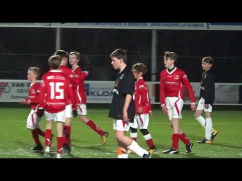 De tweede helft Advendo JO13-1 - DOVO JO13-2