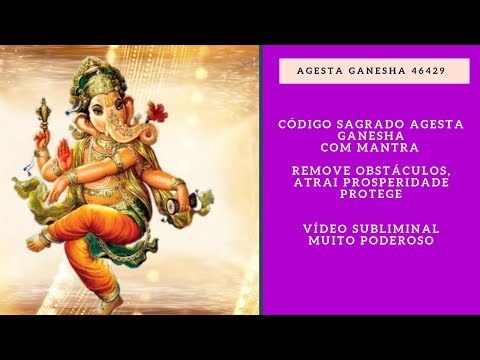 Sacred Code AgestaGanesh Powerful Protection Mantra, Removes Obstacles Attracts Prosperity