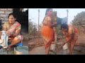 New Vlog Desi Women Clothes Wash