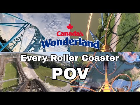 EVERY Roller Coaster at Canada’s Wonderland POV