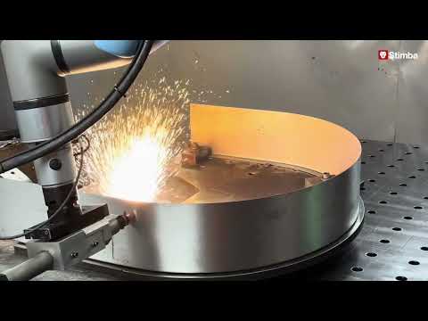 Schindler Eskalátory — rezanie plazmou cobotom s Hypertherm Powermax