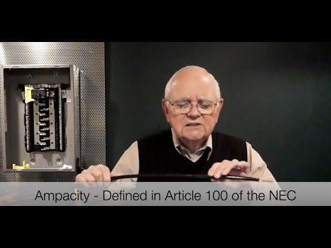 EC&M Tech Talk Video, Episode 12 — Ampacity and the NEC