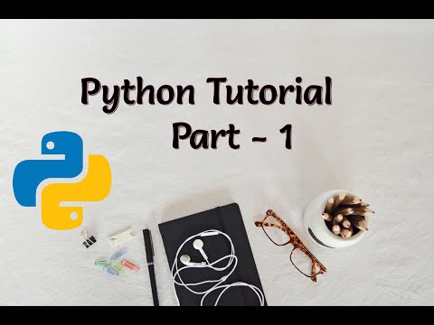 Python Tutorial from scratch for Data Science | Part - 1 | Data Science | Machine Learning