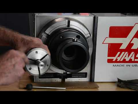 "UPDATE" Mounting the Eagle Workholding Systems Collet Closer & Collet Chuck To A Haas Rotary Table