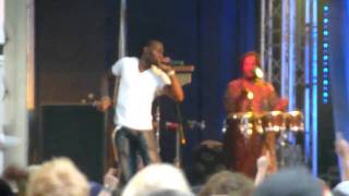 preview picture of video 'Lukie D - Live @ Reggae-Jam 2010 Titel 2'
