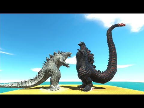 Godzilla 2014 Death Run Tour - Animal Revolt Battle Simulator
