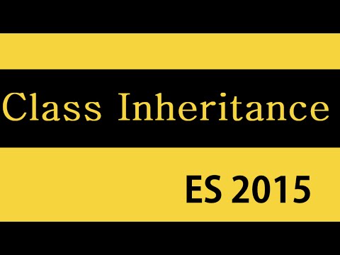 ES6 and Typescript Tutorial 23 Class Inheritance