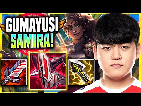GUMAYUSI TRIES TO CARRY WITH SAMIRA! - T1 Gumayusi Plays Samira ADC vs Kai'sa! | Season 11
