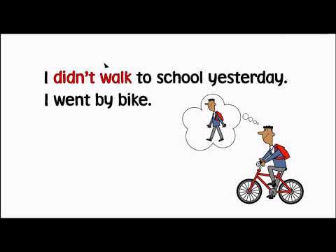 Past simple negative EP1