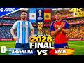 Argentina Vs Spain FIFA World Cup 2026 Final Messi Vs Yamal FC 26 PC Gameplay 4K60 HDR