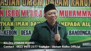 Download lagu Kedon Rejosari Gempar Wayang Ngaji KH  Usman Ridho Peringati Isra' Mi'raj mp3